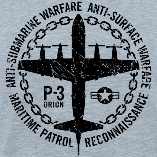 P-3 Orion Naval Maritime Patrol Aircraft - Men's Premium T-Shirt