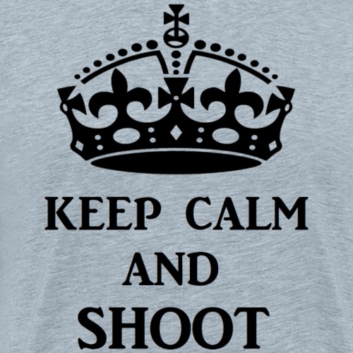 keep calm shoot - Men's Premium T-Shirt