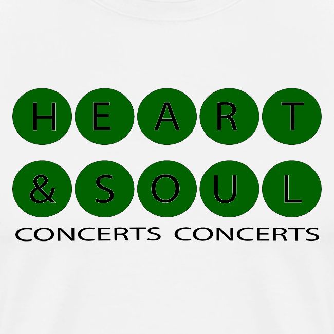 Heart & Soul Concerts Bubble green & black horizon