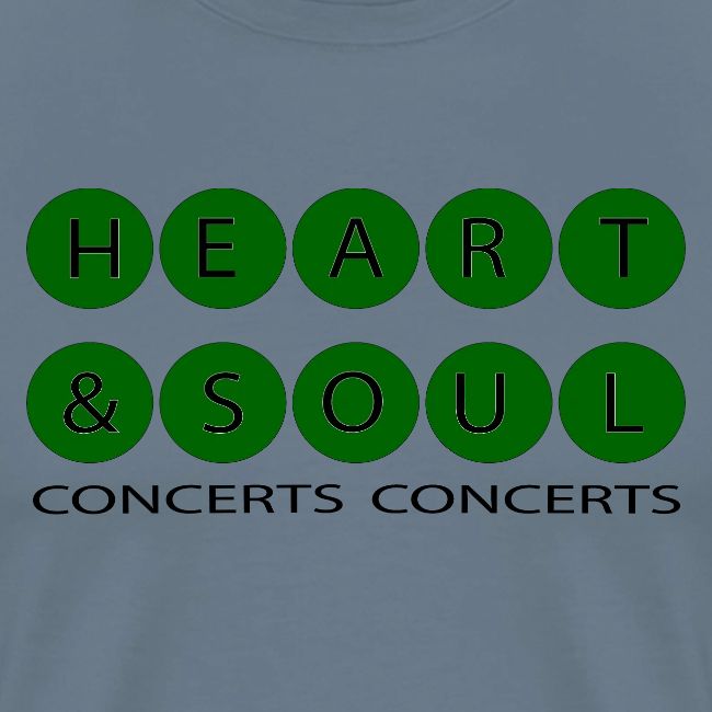 Heart & Soul Concerts Bubble green & black horizon