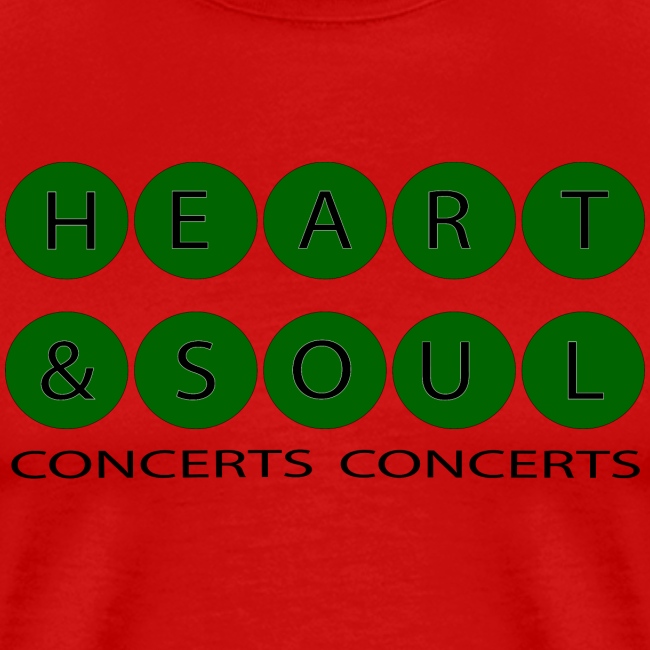 Heart & Soul Concerts Bubble green & black horizon