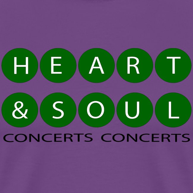Heart & Soul Concerts green/ white bubble Horizon