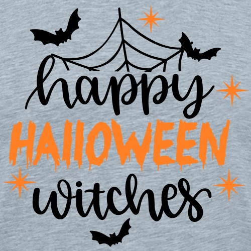 Happy Halloween witches - Men's Premium T-Shirt