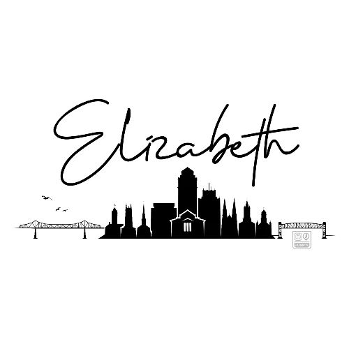 Elizabeth Skyline 01 - Men's Premium T-Shirt