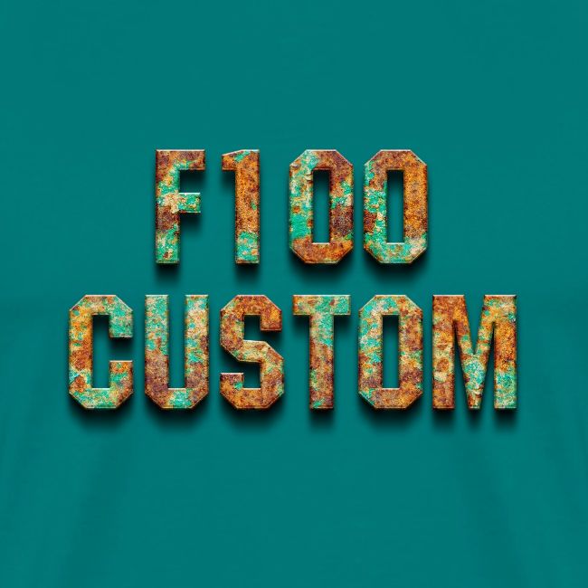 Rusty Ford F100 - Customizable