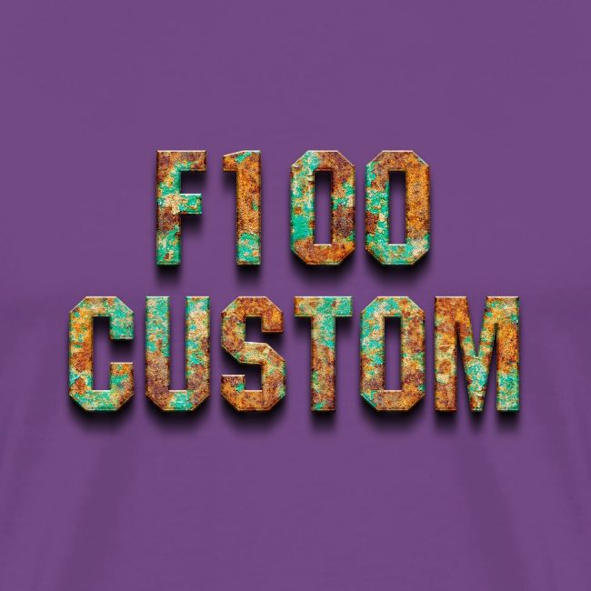 Rusty Ford F100 - Customizable