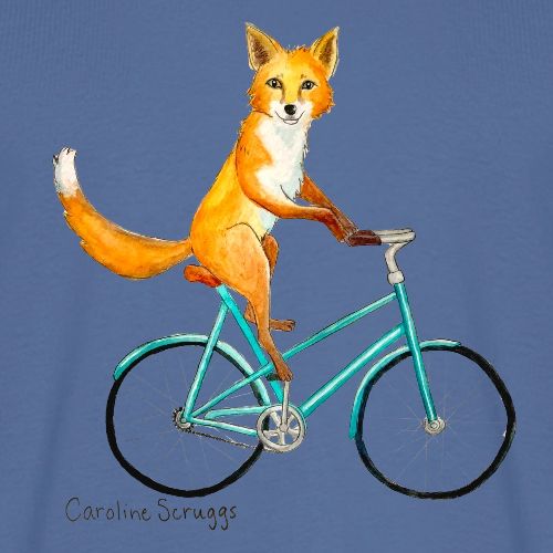 The Fox & the Bicycle - Men's Premium T-Shirt
