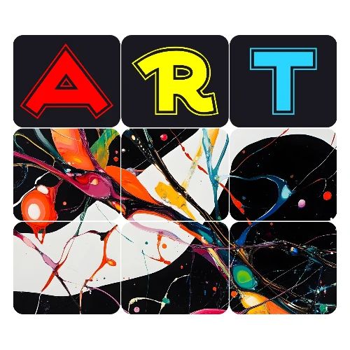 Art in Motion: Color Unleashed - Men's Premium T-Shirt