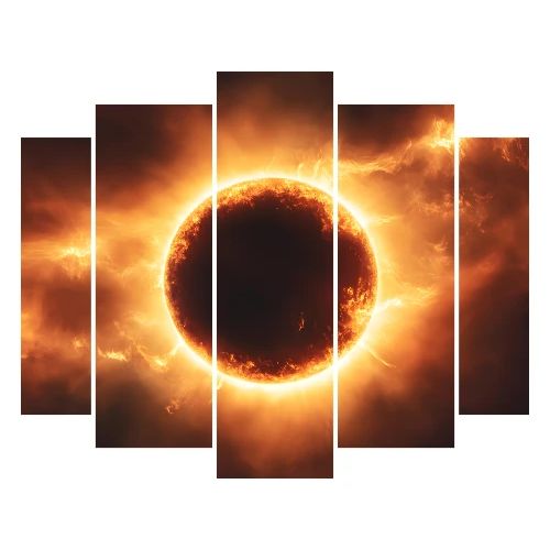 Eclipse Beyond Worlds - Men's Premium T-Shirt