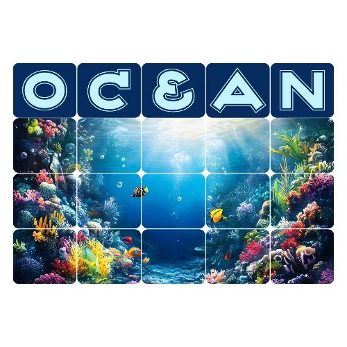 Ocean: Neon Reef Glow - Men's Premium T-Shirt