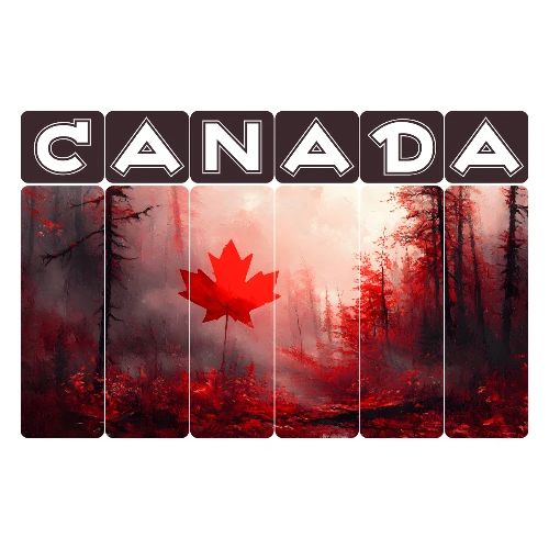 Canada Nature Vibes - Men's Premium T-Shirt