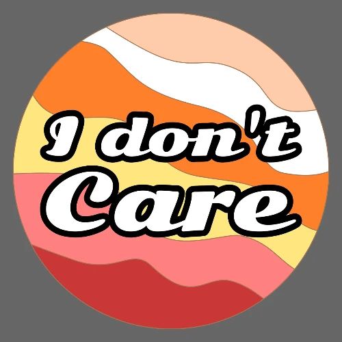 I Don’t Care Vibes - Men's Premium T-Shirt