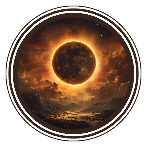 Eclipse Canvas - Men's Premium T-Shirt