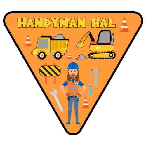 Handyman Hal Work Sign - Men's Premium T-Shirt