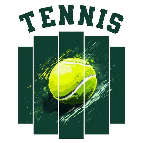 Tennis Motion - Men's Premium T-Shirt