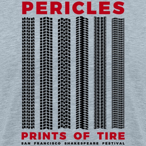 Pericles, Prints Of Tire - Men's Premium T-Shirt