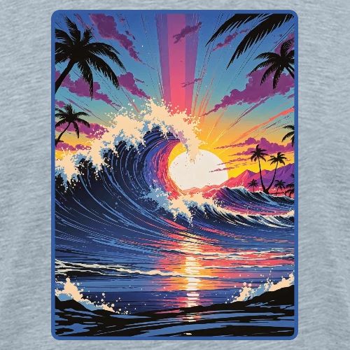 Sunrise Peak - Men's Premium T-Shirt