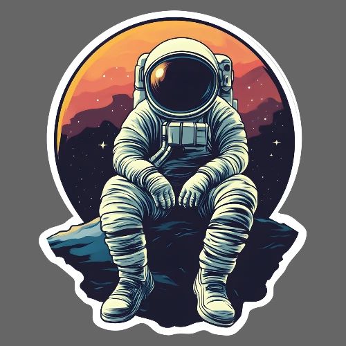 Astronaut in the Void - Men's Premium T-Shirt