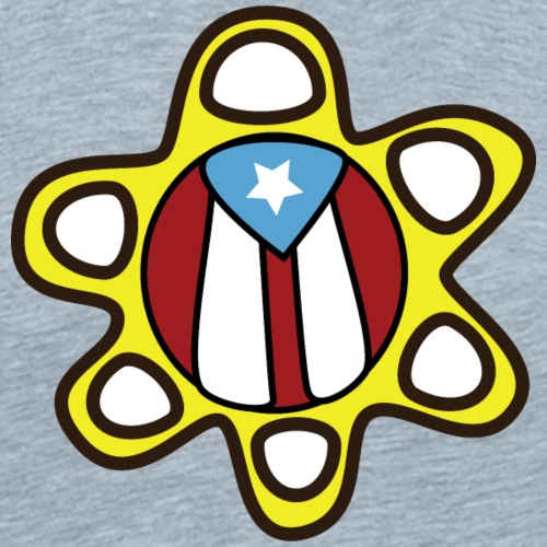 Sol Taíno de Puerto Rico - Men's Premium T-Shirt