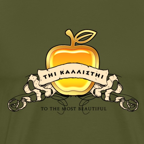 A golden apple to the most beautiful - Men's Premium T-Shirt