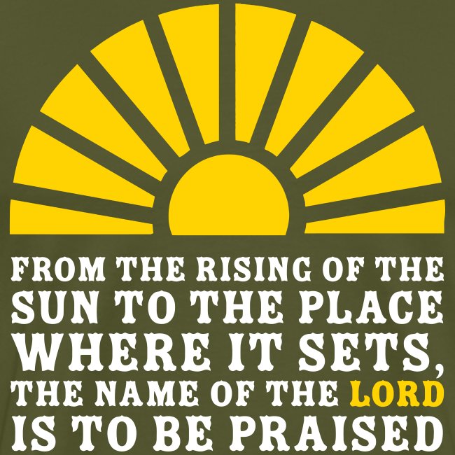 FROM THE RISING OF THE SUN