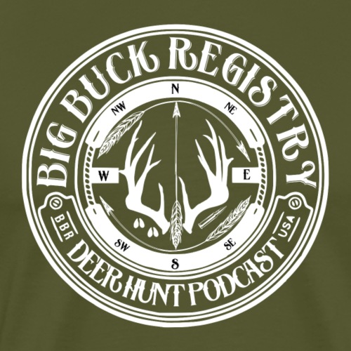 Big Buck Registry Seal - Front and Back - Men's Premium T-Shirt