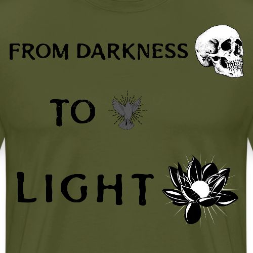 From Darkness To Light - Men's Premium T-Shirt