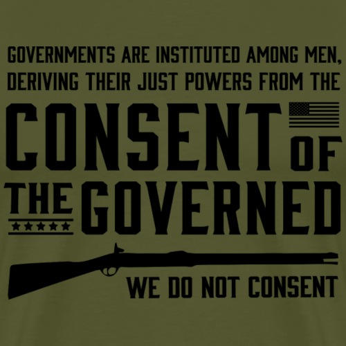Consent of the Governed - Men's Premium T-Shirt