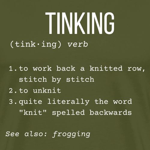 Tinking | Definition Collection