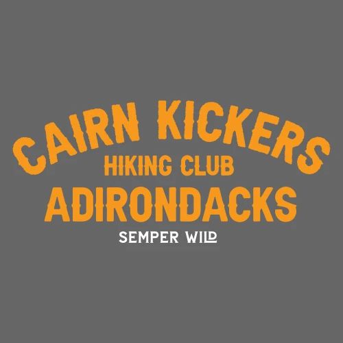 Semper Wild Cairn Kickers Hiking Club Dark - Men's Premium T-Shirt