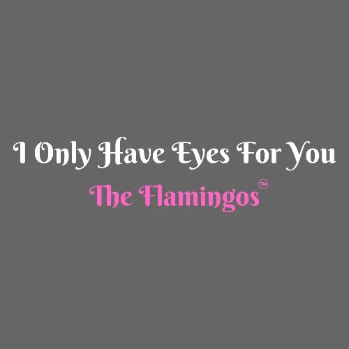 I Only Have Eyes For You - The Flamingos/Pink - Men's Premium T-Shirt