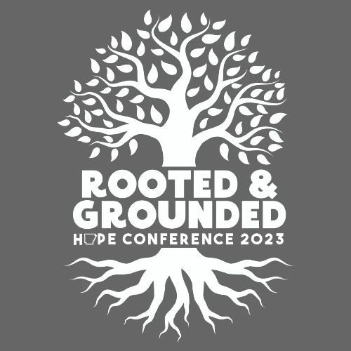 Rooted and Grounded- Hope Conference 2023 - Men's Premium T-Shirt