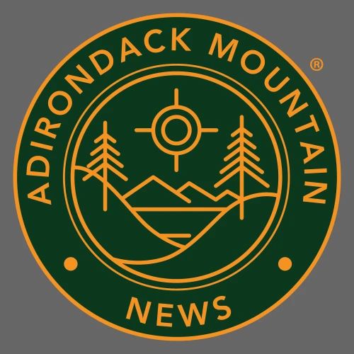Adirondack Mountain News Classic Green Logo - Men's Premium T-Shirt