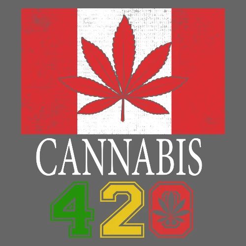 Comical 420 Celebrate Herb Weed Marijuana Design - Men's Premium T-Shirt
