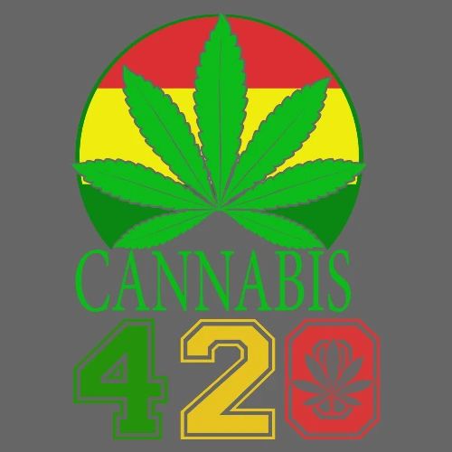 Teasing 420 Smokers Dream Weed Marijuana Design - Men's Premium T-Shirt