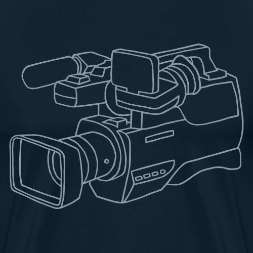 video camera - Men's Premium T-Shirt