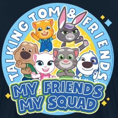 Talking Tom & Friends 4th Birthday' Kids' T-Shirt | Spreadshirt