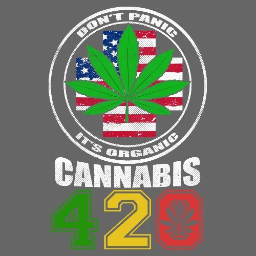 Side Splitting 420 My Medical Weed Marijuana - Men's Premium T-Shirt