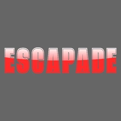 ESCAPADE Bold Typography Graphic Design - Men's Premium T-Shirt