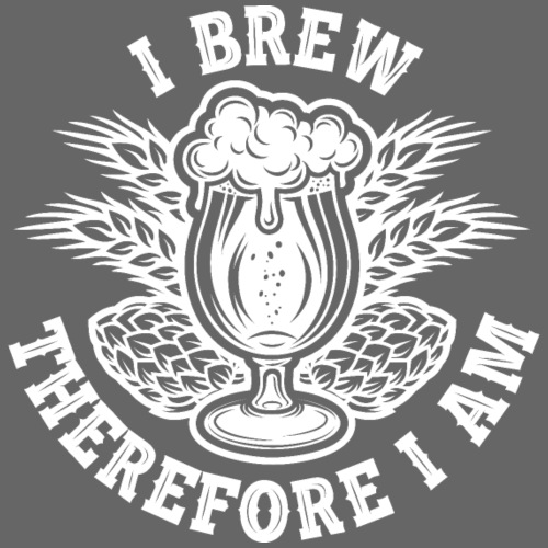 I Brew Therefore I Am - Men's Premium T-Shirt