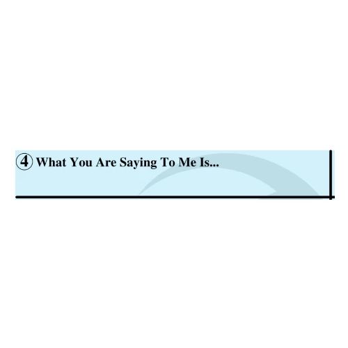 What you are saying to me is... - Men's Premium T-Shirt