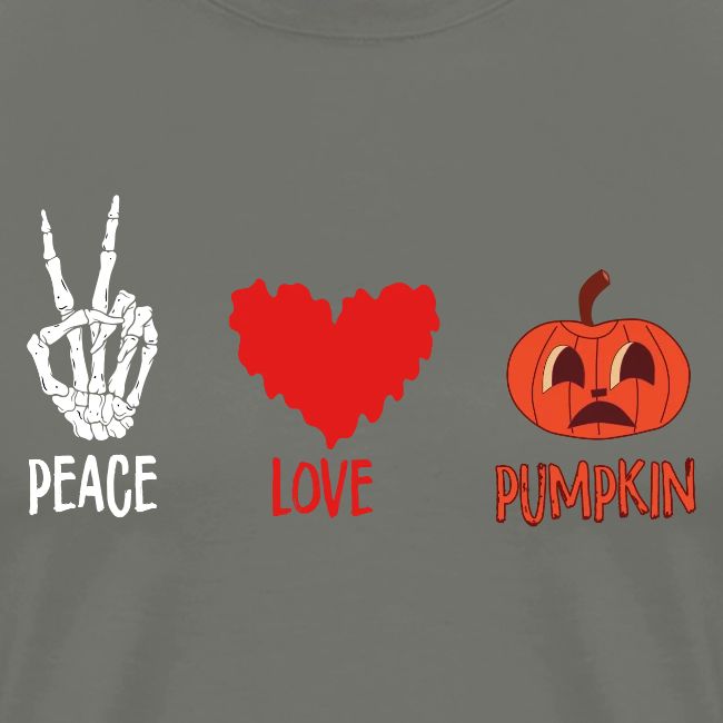 Peace Love Pumpkin Trick Or Treating Scary gifts