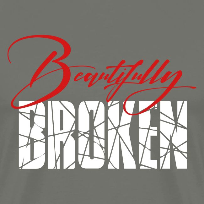 Beautifully Broken red white