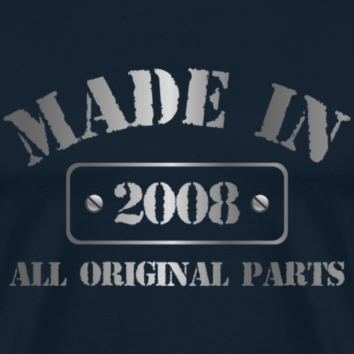 Made in 2008 - Men's Premium T-Shirt