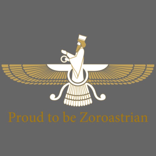 Farvahar Proud to be Zoroastrian - Men's Premium T-Shirt