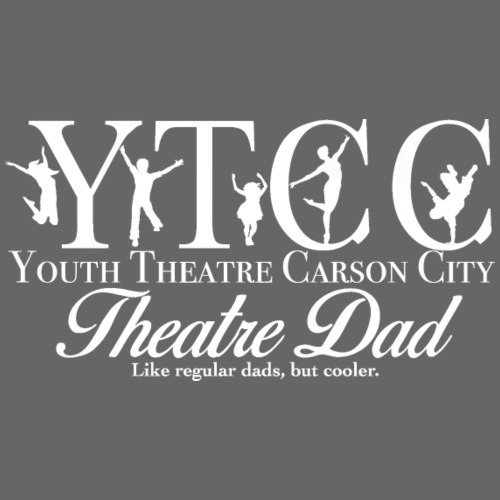 YTCC Dad Logo white - Men's Premium T-Shirt