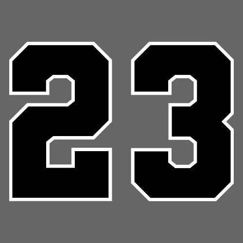 Varsity Number 23 Athletic Style - Men's Premium T-Shirt