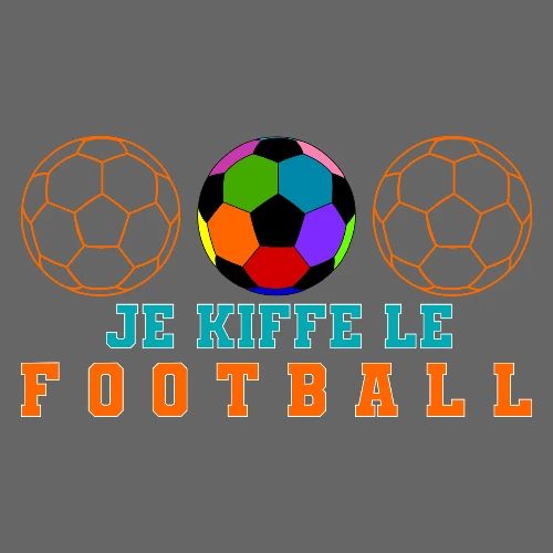I love football - Men's Premium T-Shirt