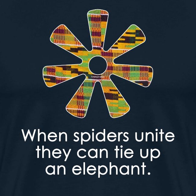 Ananse Ntentan - Spider's Web Adinkra Symbol