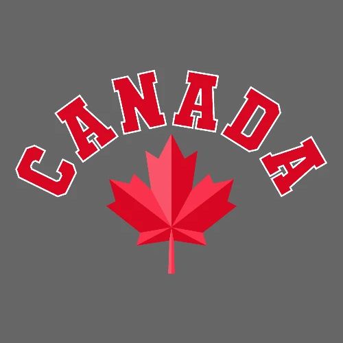 Canada with maple leaf - Men's Premium T-Shirt